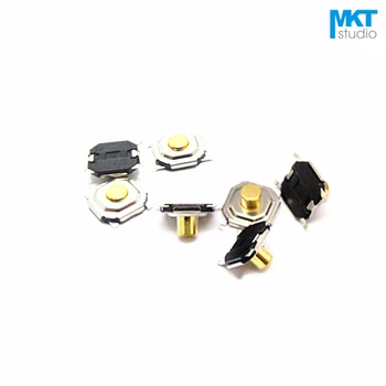 

1000Pcs Copper Head Button 5x5 SMD Micro Tactile Tact Electronic Switch 4*4*1.5/1.6/1.7/1.9/2/2.3/2.5/3/3.5/4/4.3/5/6/7/8/9mm
