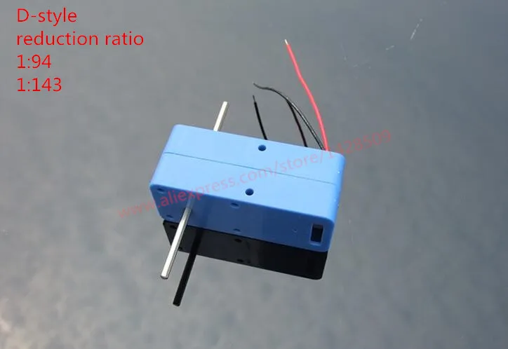 

hight quanlity 130 Mini gear motor Double axle reduction gearbox with 3mm axle for DIY model