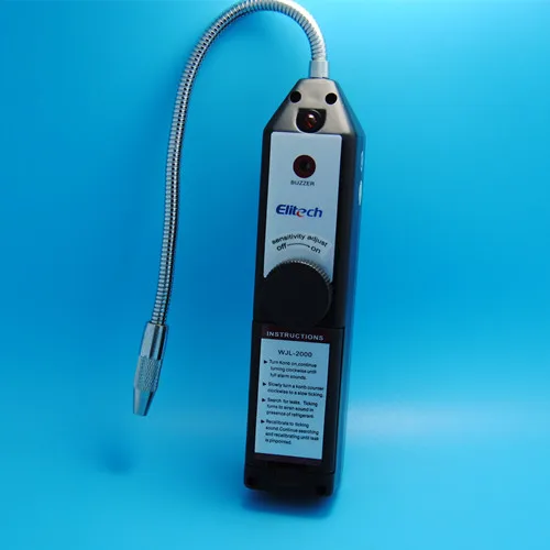 

Electronic leak detector, WJL-2000 refrigerant leak detector, air conditioning refrigerator, refrigerant gas leak detector.