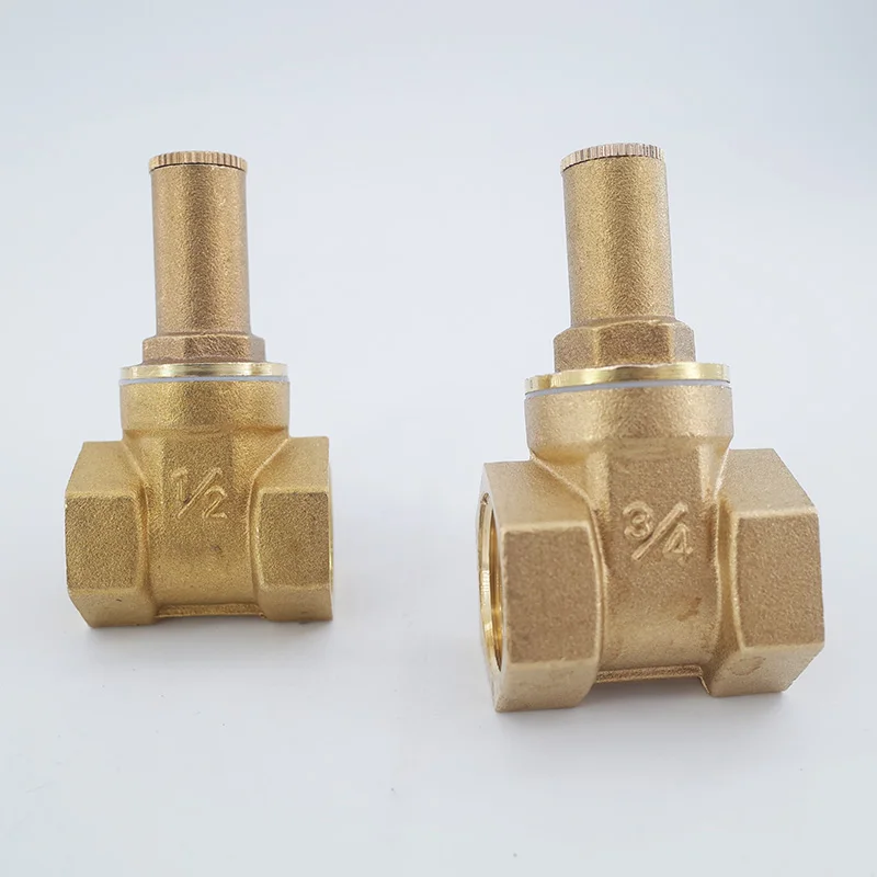Brass Gate Valve Water Dn25 Water Valve Pressure Brass Valve Water