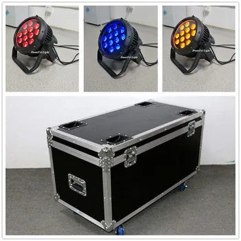 

6unites waterproof led dmx wash dj led par rgbwa par can 12x15w outdoor led par rgbwa