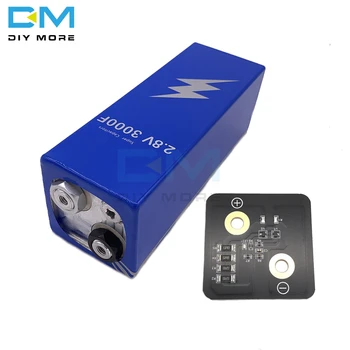 

Diymore New Super Farad Capacitor 2.8V 3000F 161*56*56mm Low ESR High Frequency Super Capacitor 2.8V3000F with Protection Board