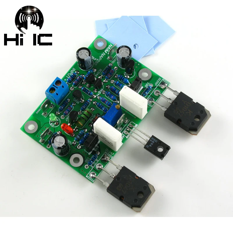 2 шт. стерео усилитель NAIM NAP250 MOD канала Hi Fi плата AMP DIY комплекты/готовые для 80 Вт 15 в
