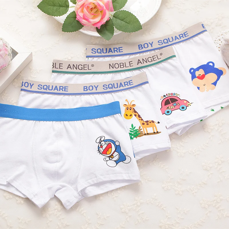 Трусы боксеры для мальчиков 4 шт./лот|boxer boy underwear|boys underwearkids panties |