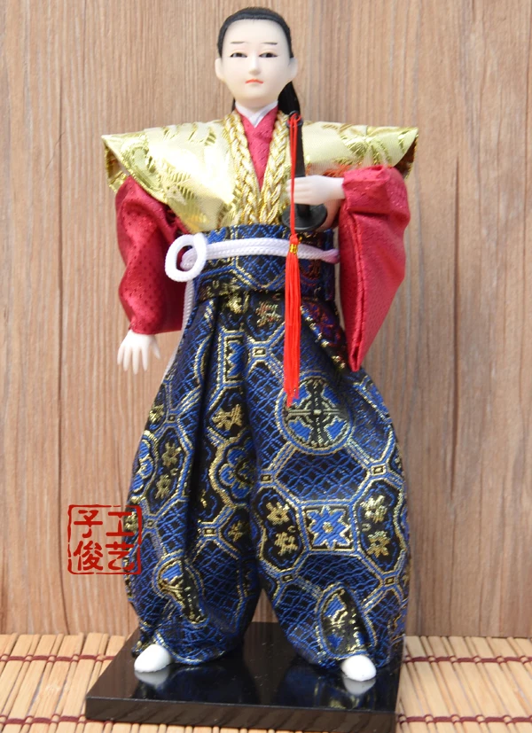 1 шт. японская самурайская кукла Орнамент Ремесло домашнего интерьера подарок украшение мульти шаблон