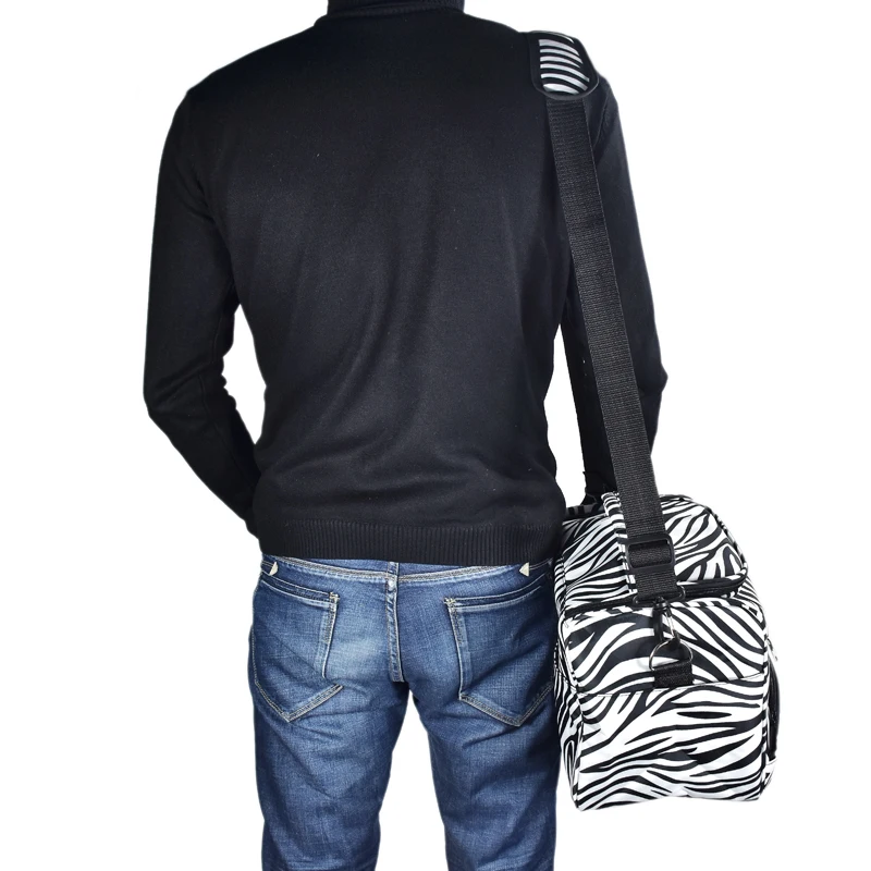 New Hairdresser Bag Professional Hair Tool Bag Zebra Design