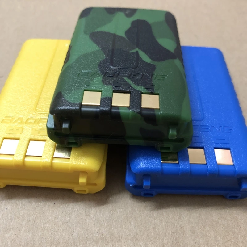 

2019 Baofeng walkie talkie battery BL-5 1800mAh LI-battery 7.4v yellow color red color blue color battery for UV-5R 5RE DM-5R