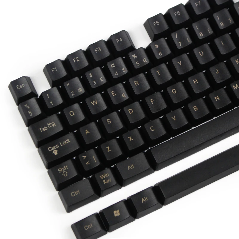 Топ печатных pbt keycaps нордическая раскладка iso oem профиль для usb игровая механическая клавиатура