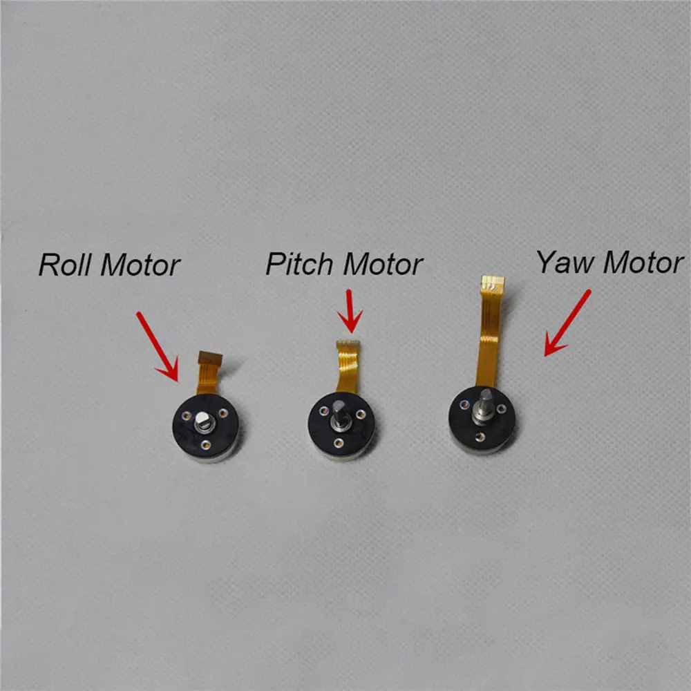 Камера Дрон карданный детали для пульта дистанционного управления Yaw/рулон/Шаг двигатель Замена для DJI PHANTOM 3A/3 P/3 S RC Дрон аксессуары