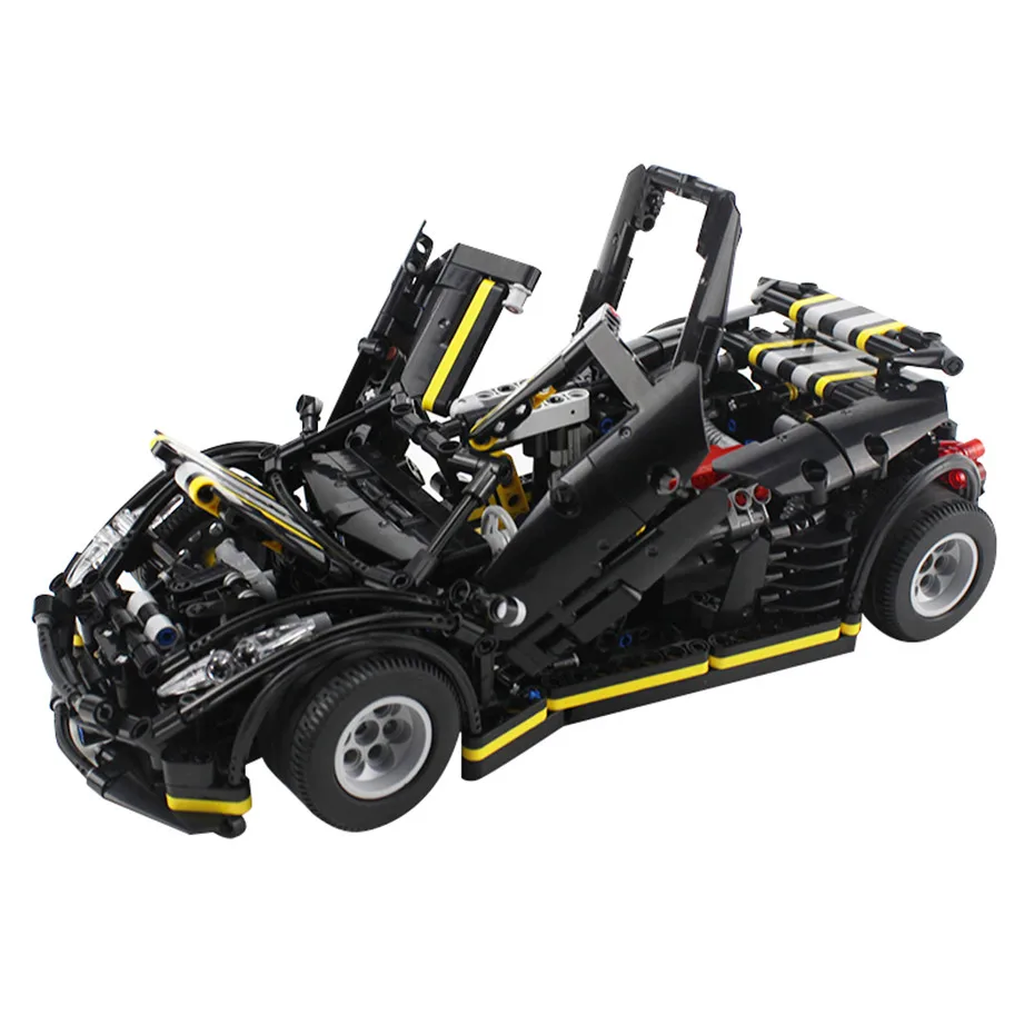 XingBao 07002 Creative Technic Car Series 1177Pcs The Balisong Supercar Set Building Blocks Bricks Compatible Legoings Technic