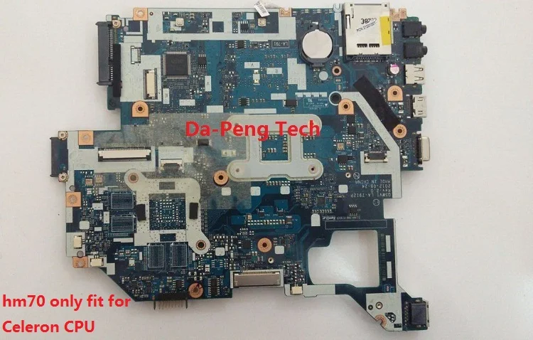 For Acer V3-571 Intel Laptop Motherboard Q5WVH LA-7912P HM70 Chipset NBC1F11001