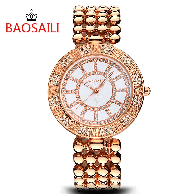 Prix pour BSL968 BAOSAILI Marque Argent Perles Bracelet Montre Femmes Haute Qualité Alliage Band Relojes Mujer Nouveau Lady Robe Montre Prix pour BSL968 BAOSAILI Marque Argent Perles Bracelet Montre Femmes Haute Qualité Alliage Band Relojes Mujer Nouveau Lady Robe Montre