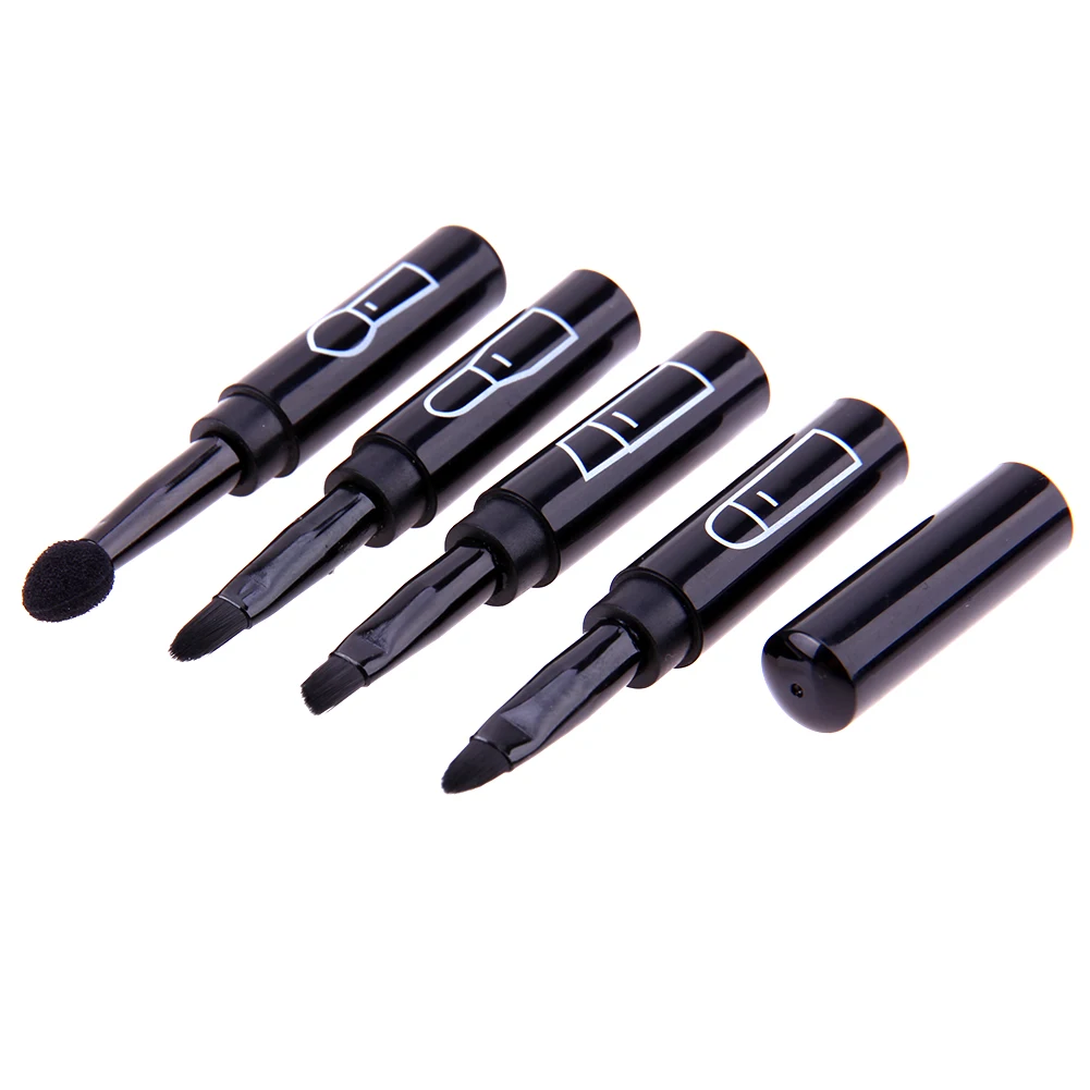 retractable eyebrow brush
