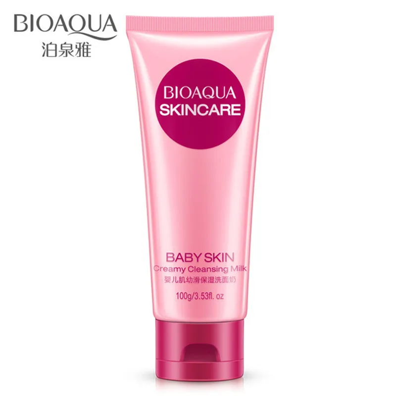 

BIOAQUA Baby Facial Cleanser Muscle Exfoliating Cleansing Moisturizing Nourishment Exfoliating Foaming Cleanser 100ml