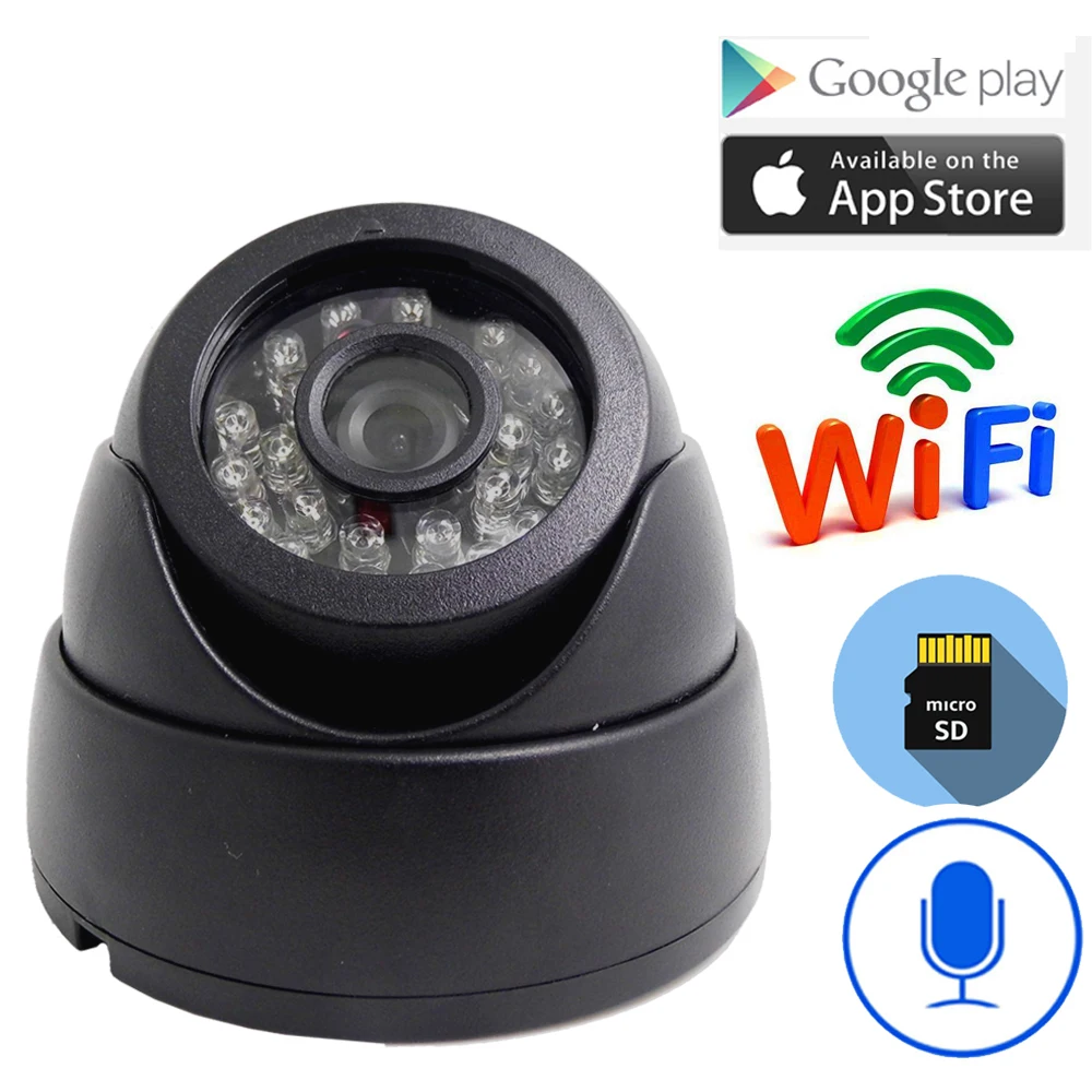 Ip камера видеонаблюдения беспроводная инфракрасная 1080P 960P 720P|Камеры