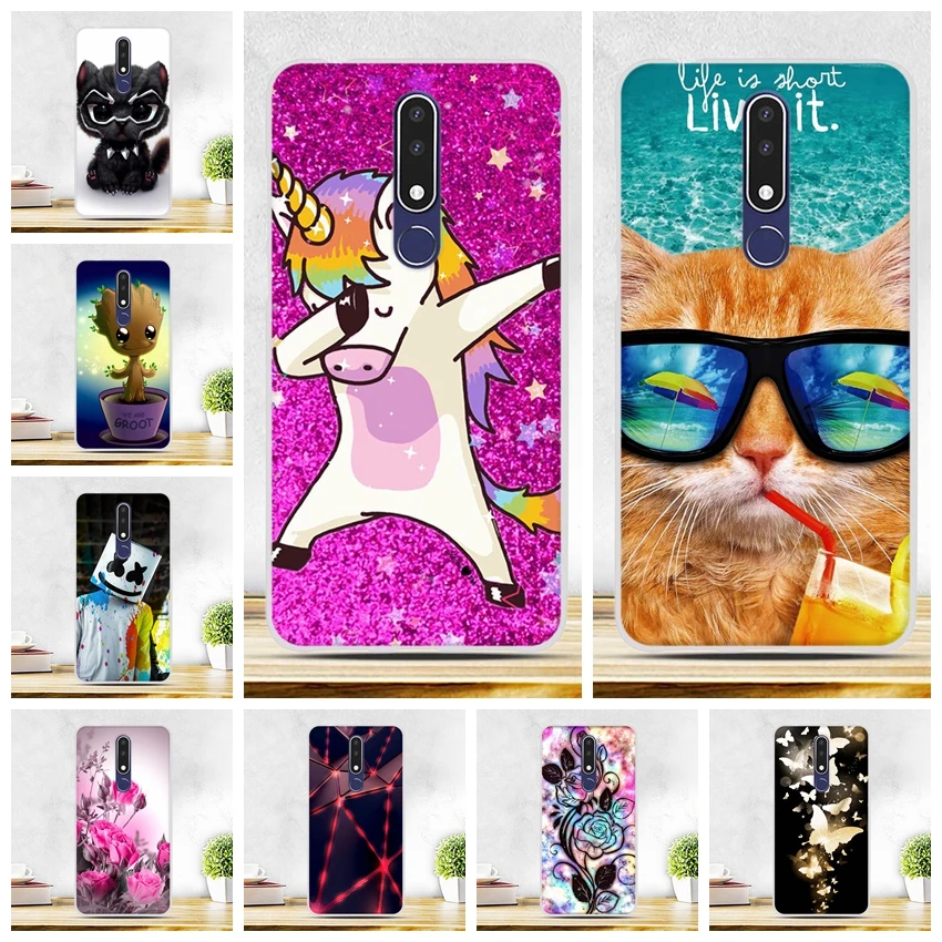 

TPU Cases For Nokia 3.1 Plus Case Cover Soft Silicone Back Cover For Nokia 3.1 Plus 6.0" Coque Capa For Fundas Nokia 3.1Plus Bag