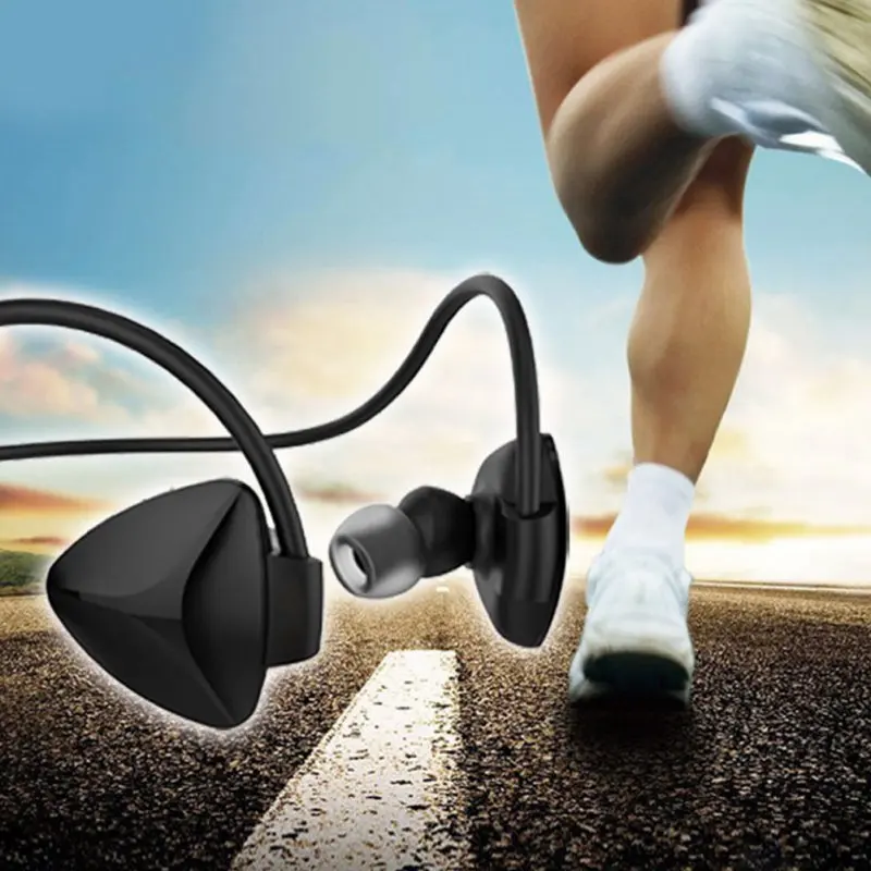 

Bluetooth 4  SH03D Wireless  Headset Stereo NFC Handsfree Sport Earphone MP3 Media Player Voice Reminder Sweatproof Self Timer