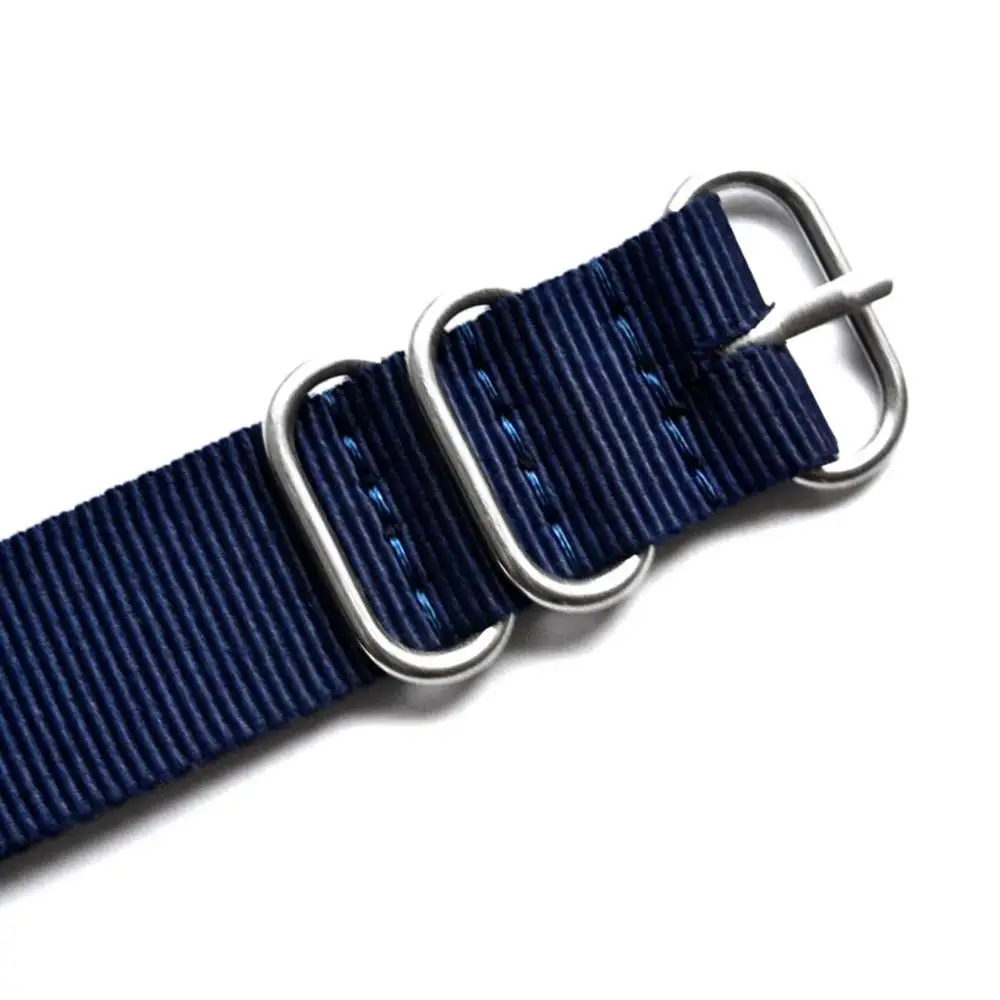 New Arrival 5 Ring Watchband Military Quality Nylon ZULU NATO 18mm 20mm 22mm 24mm G10 Watch Strap Multiple color selection
