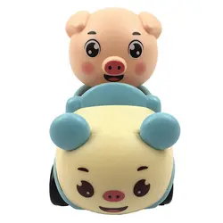 Детские игрушки размахивая глава милый подарок отходили день рождения детей веселые развивающие мультфильм свинья ребенка игрушка для