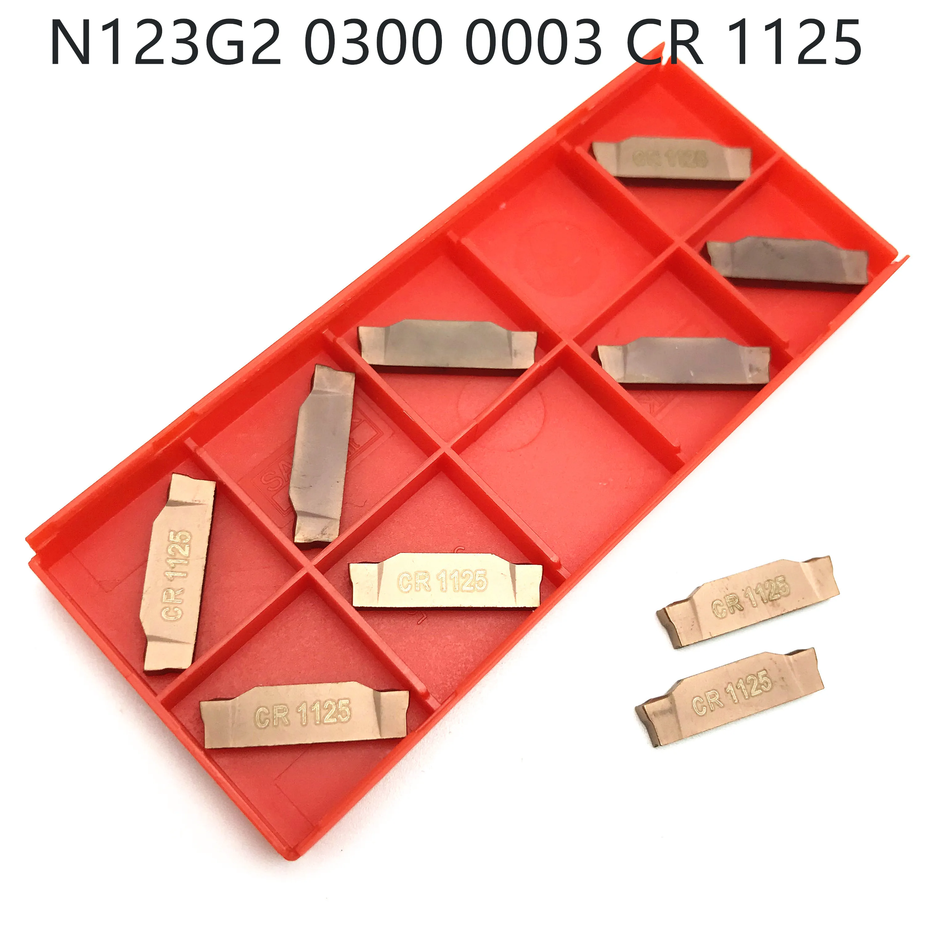 

N123G2 0300 0003 CR1125 Carbide 3.0mm Lathe Tool CNC Machine Tool Carbide Tool Cast Steel Crusher