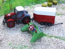 Remote Control Big Size fun 1:28 Multifuncional rc farm trailer tractor truck toy free shipping