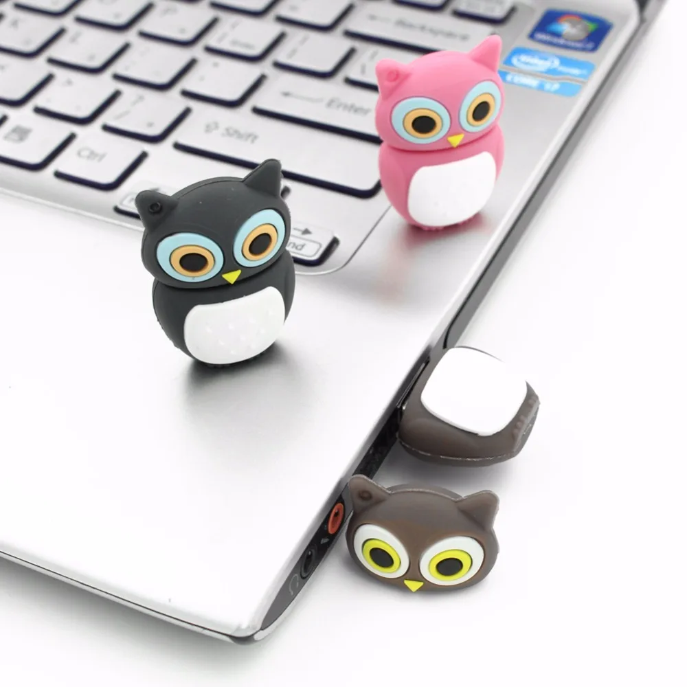 Флеш накопитель usb 2 0 в виде совы 4 ГБ 8 16 32 64 ГБ|bulk usb|card usbmemory card |