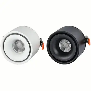 

(10pcs/lot) Rotate 360 degrees Dimmable LED Downlight 10W 12W 15W Spot LED DownLight Dimmable LED Spot With the Downlight