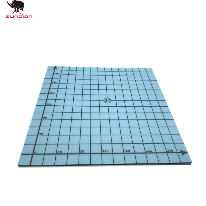 Impressa da Construção da Etiqueta da Coordenada do Quadrado Apropriada para a Creality 300*300mm-310*310mm da Fita da Cama da Cópia Placa Cr-10s - Imagem 4