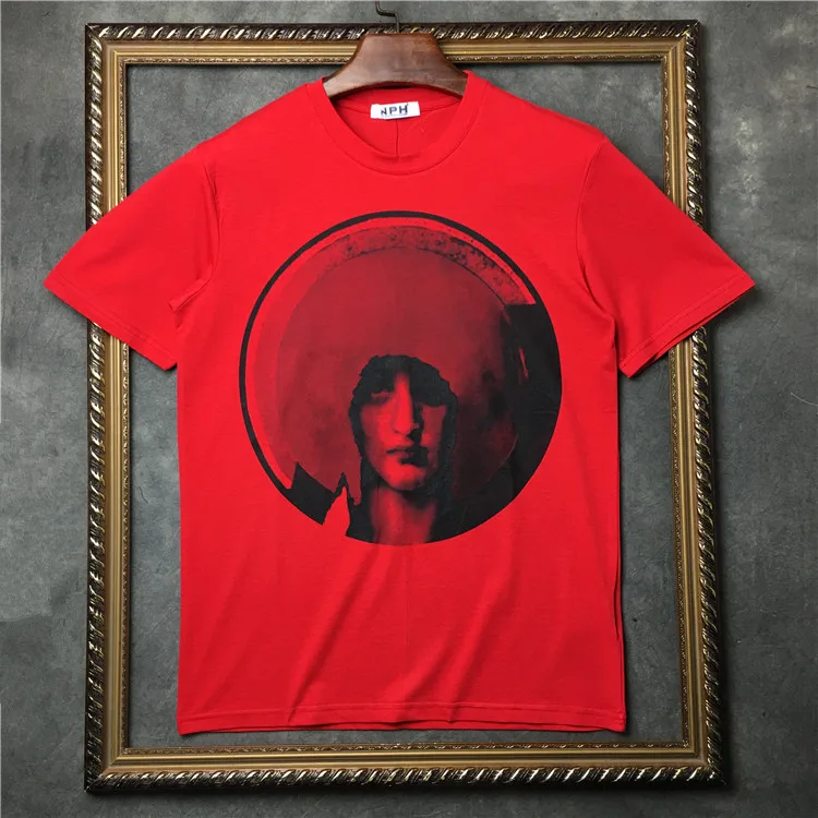 Новинка 19ss мужские темно-halo Virgin Mary футболки хип-хоп скейтборд, уличная мода хлопковые футболки тройник kenye# F41