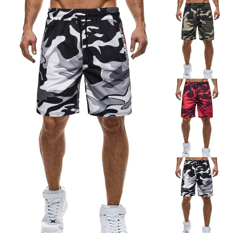 Summe камуфляжные свободные дышащие баскетбольные шорты мужские крутые летние военные камуфляжные Короткие штаны Горячая Распродажа мужские шорты