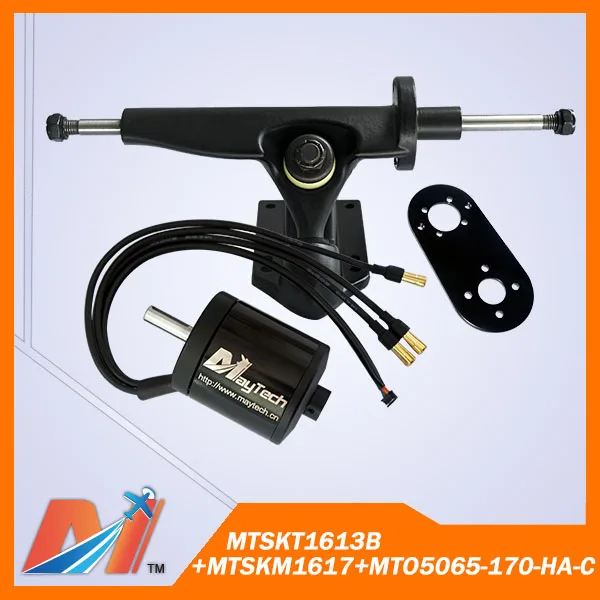 Maytech (3pcs ) electric longboard kit 180mm trucks motor mount and