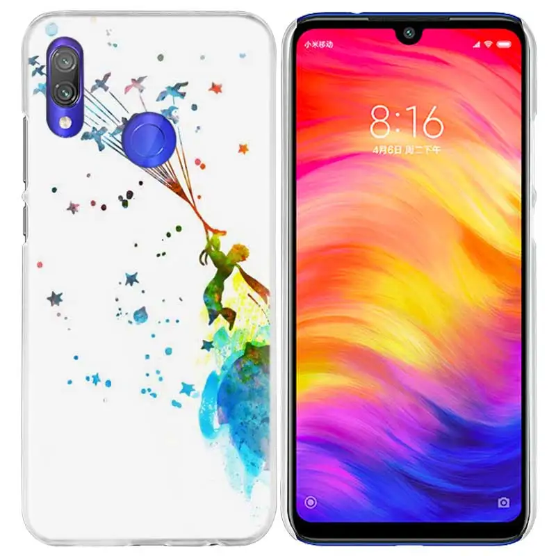 Чехол Маленький принц для Xiao mi Red mi Go Note 7 8T 6 6A Pro S2 5 4X mi A1 A2 9 Note10 8 lite Play F1 жесткий чехол для телефона