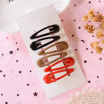 

Cute Colorful Hair Pin Children Hairpin Princess Hair Accessories Baby Girls Hair Accessories For Girls 6Pcs Girls Hair Clips