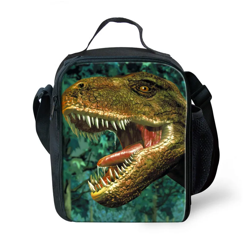 Térmicas para Meninos Thikin Frete Grátis Crianças Lancheiras Menina Almoço Bolsas Lancheira Fresco Crânio 3d Animal Ombro Piquenique Caixa