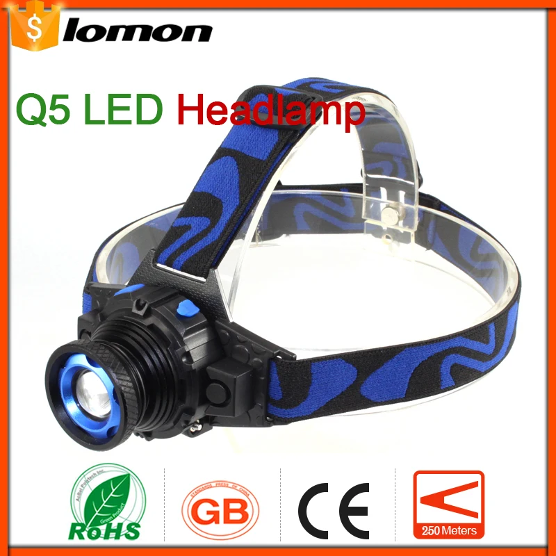 

Zoom LED Headlamp CREE Q5 Zoomable Headlight 18650 Rechargeable Head Lamp High Power Olight Camping Cycling Bicycle Head Light