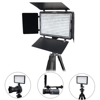 

Mcoplus LED-340A Ultra-thin Video LED Light Lumen 1600LM for DSLR Camera Video Shooting with Hot Shoe Mount