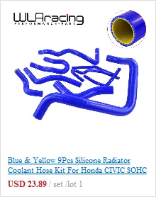 WLR RACING -Blue & yellow Silicone Kit