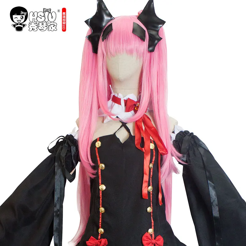 

HSIU Seraph of the End Krul Tepes Anime cosplay wig costume play wigs Halloween costumes hair free shipping NEW High quality