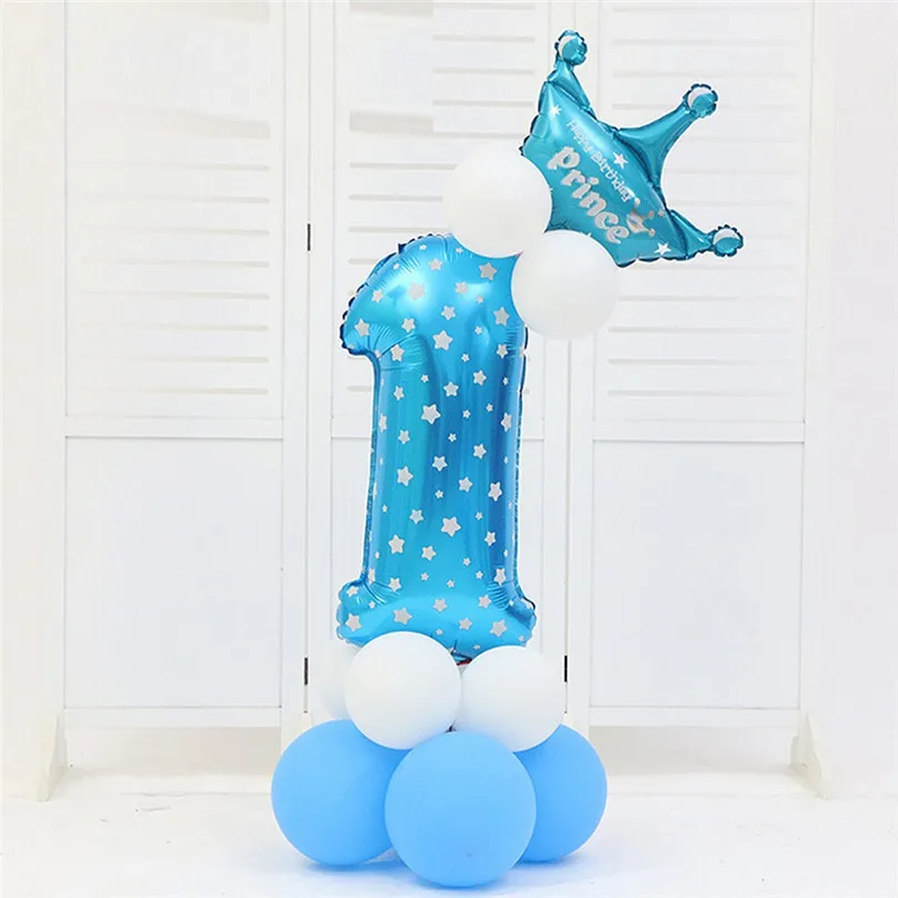 Birthday Balloons Air Helium Number Balloon Figures Happy Birthday Party Decorations Kids Baloons Birthday Balon #3d18 (9)
