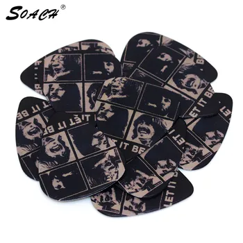 

SOACH 50pcs/Lot 0.71mm thickness guitar strap guitar parts guitar picks pick high quality Cool pattern