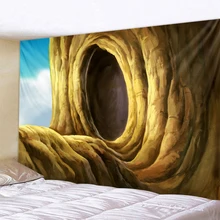 Tree Hole Background Quality Mandala Indian Tapestry Wall Hanging Bohemian Yoga Mat Sandy Beach Throw Rug Blanket Large