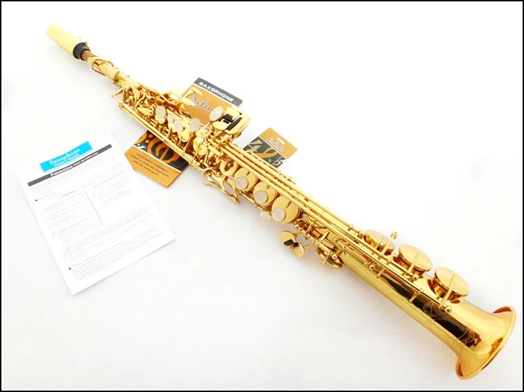 

French Selmer High-pitch Bb R54 Soprano Saxophone Straight one B Flat Saxe Musical Instrument sax Saxofone