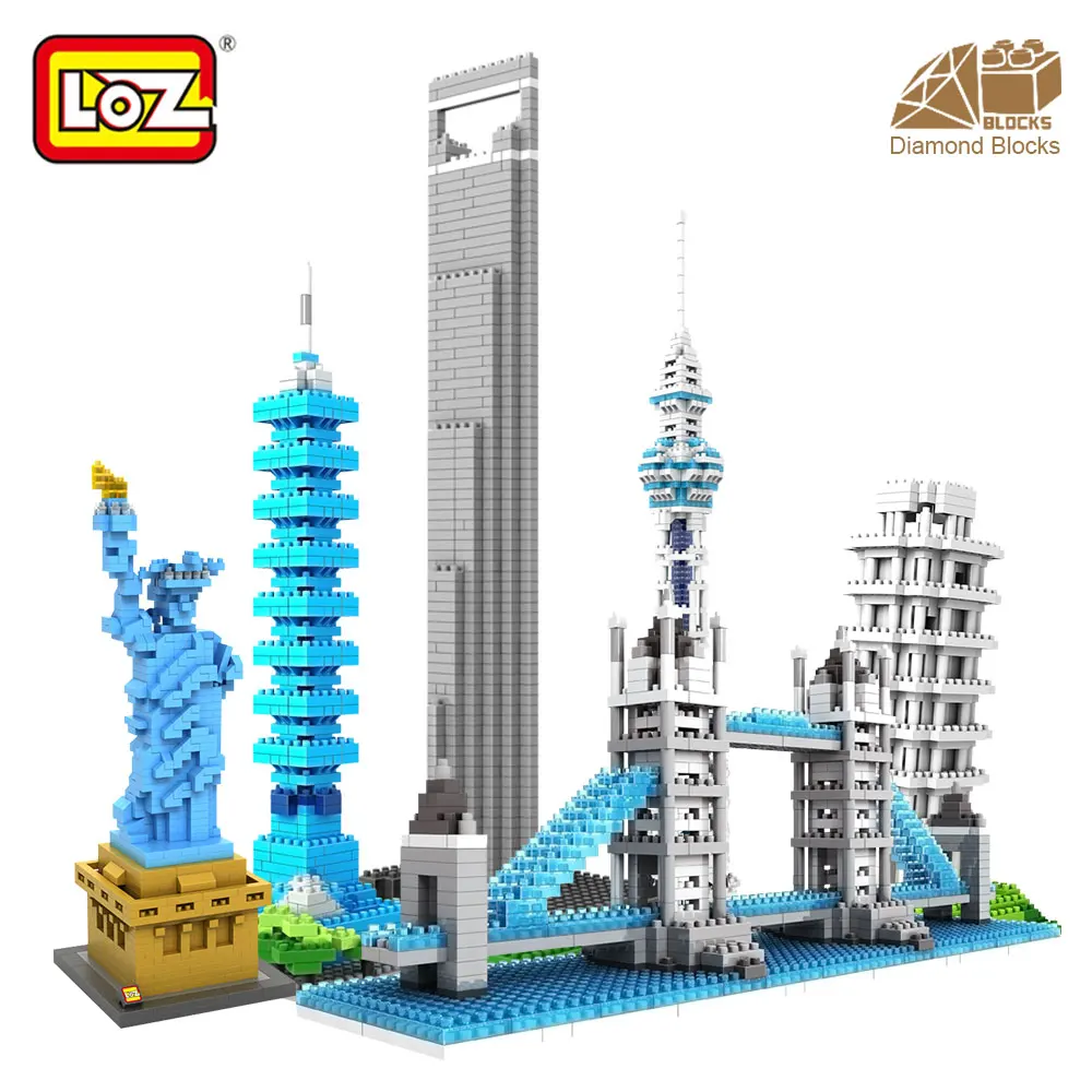 famous architecture in the world extravagant loz architecture famous building block toys diamond blocks diy mini micro tower house brick street aliexpresscom famous architecture in the world extravagant loz architecture famous building block toys diamond blocks diy mini micro tower house brick street aliexpresscom