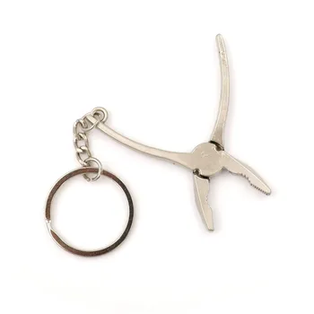 

2018 New Fashion 2pcs Mini Vise Tool Pliers Keyring Keychain Metal Adjustable Unisex Gift