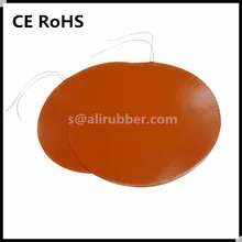 12 v силиконовый резиновый нагреватель кровать 300 мм x 300 мм