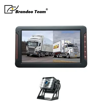 

2 channel DVR monitor recorder,support 2 cameras recording,free shipping