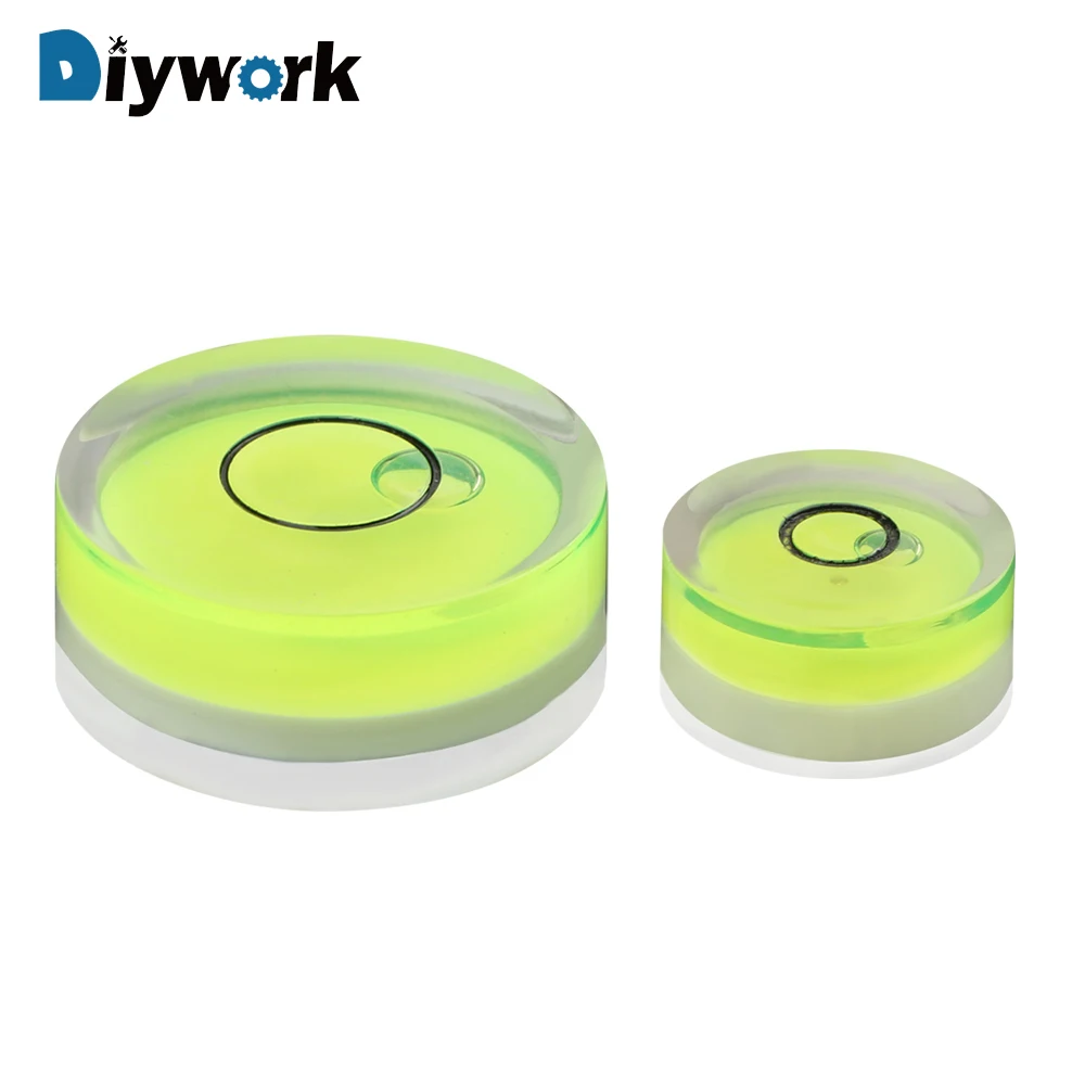 

DIYWORK Level Bubble Inclinometer 18mm/25mm Mini Level Measuring Instrument