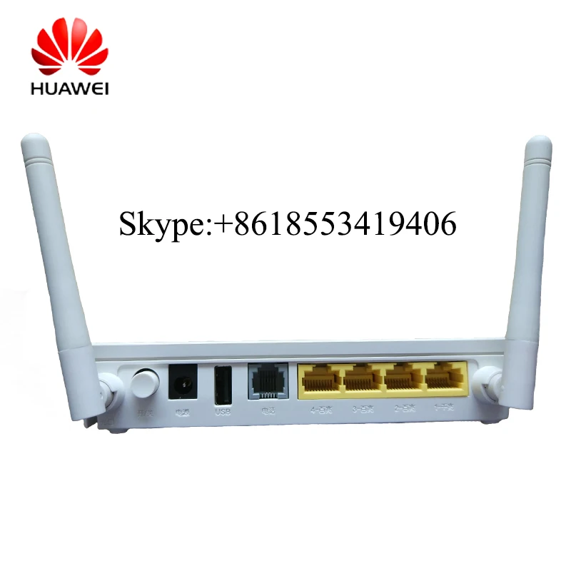 Лучшая Цена huawei GPON ONU HS8545M с 4LAN + тел Wi Fi оптический сетевой терминал ONT