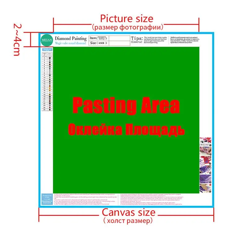 Meian Алмазная вышивка 5d алмазная крестом мозаика diy новогодний декор|painting cross stitch|5d