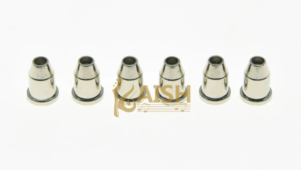 

Set of 6 Nickel String Thru Body 1/4" TL Guitar String Mounting Ferrules